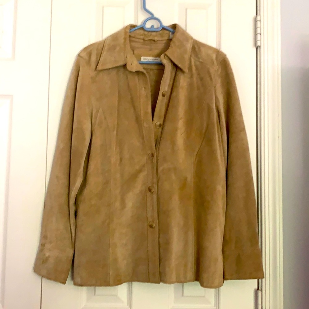 Tan suede jacket